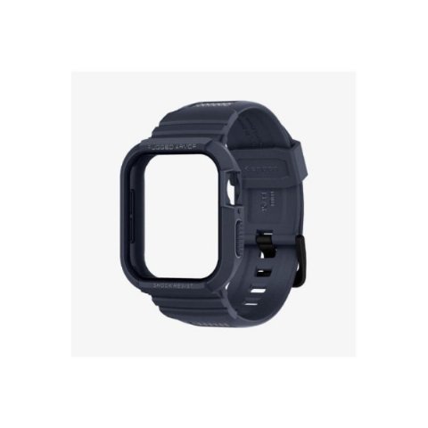 Apple Watch Seri (45mm / 44mm) Kılıf, Spigen Rugged Armor Pro Charcoal Gray Outlet