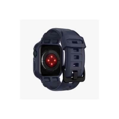 Apple Watch Seri (45mm / 44mm) Kılıf, Spigen Rugged Armor Pro Charcoal Gray Outlet