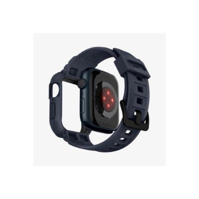 Apple Watch Seri (45mm / 44mm) Kılıf, Spigen Rugged Armor Pro Charcoal Gray Outlet