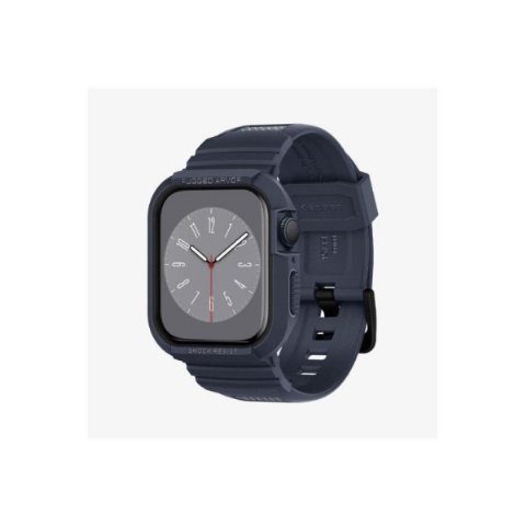 Apple Watch Seri (45mm / 44mm) Kılıf, Spigen Rugged Armor Pro Charcoal Gray Outlet