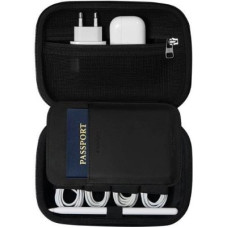 Spigen Cable Organizer Bag (Kablo Düzenleyici Çanta) Rugged Armor Pro Black - AFA04536 Outlet