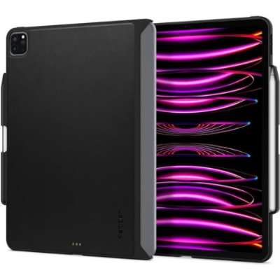 iPad Pro 12.9'' (2022 / 2021) Kılıf, Spigen Thin Fit Pro Black Teşhir