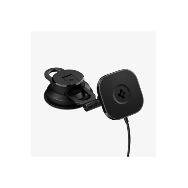 Spigen MagFit Dashboard Araç içi Telefon Tutucu + Manyetik Kablosuz Şarj Cihazı iPhone MagSafe - ACP04629 Outlet