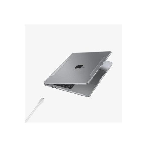 Spigen MacBook Air 13'' M4 (2025) / M3 (2024) / M2 (2023) Kılıf Thin Fit Crystal Clear Outlet