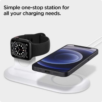 SPİGEN MAGFİT DUO 2İN1 MAGSAFE & APPLE W - Outlet