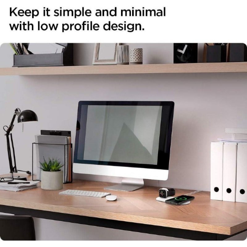 SPİGEN MAGFİT DUO 2İN1 MAGSAFE & APPLE W - Outlet