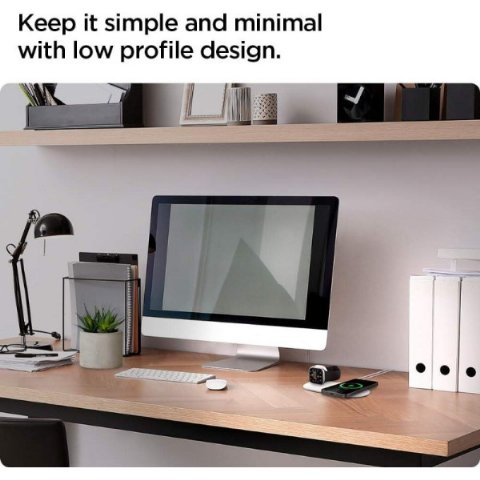 SPİGEN MAGFİT DUO 2İN1 MAGSAFE & APPLE W - Outlet