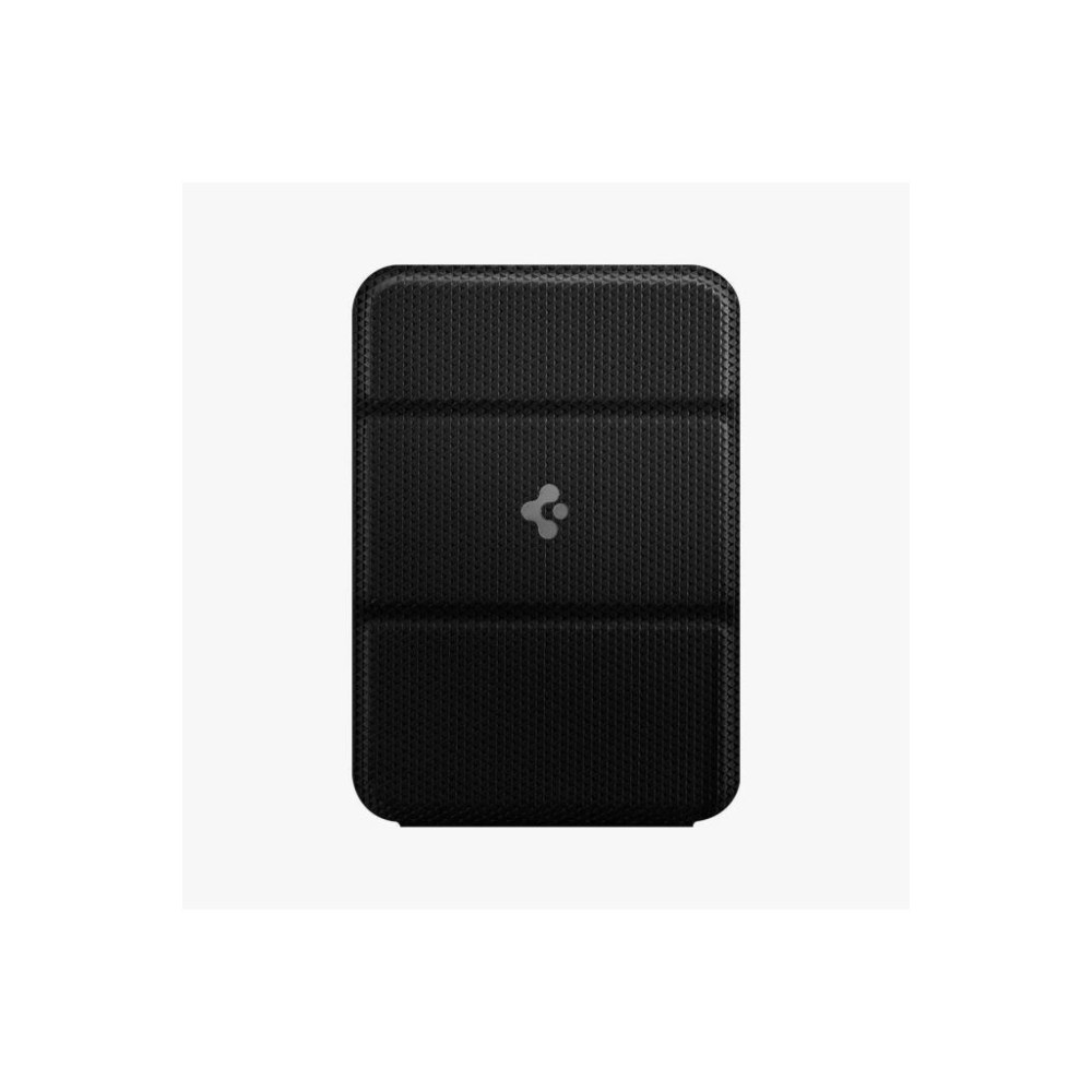 Spigen MagFit iPhone için MagSafe özellikli Kartlı Manyetik Cüzdan Smart Fold Wallet Black - AMP02746 Teşhir