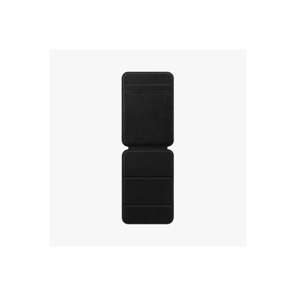 Spigen MagFit iPhone için MagSafe özellikli Kartlı Manyetik Cüzdan Smart Fold Wallet Black - AMP02746 Teşhir