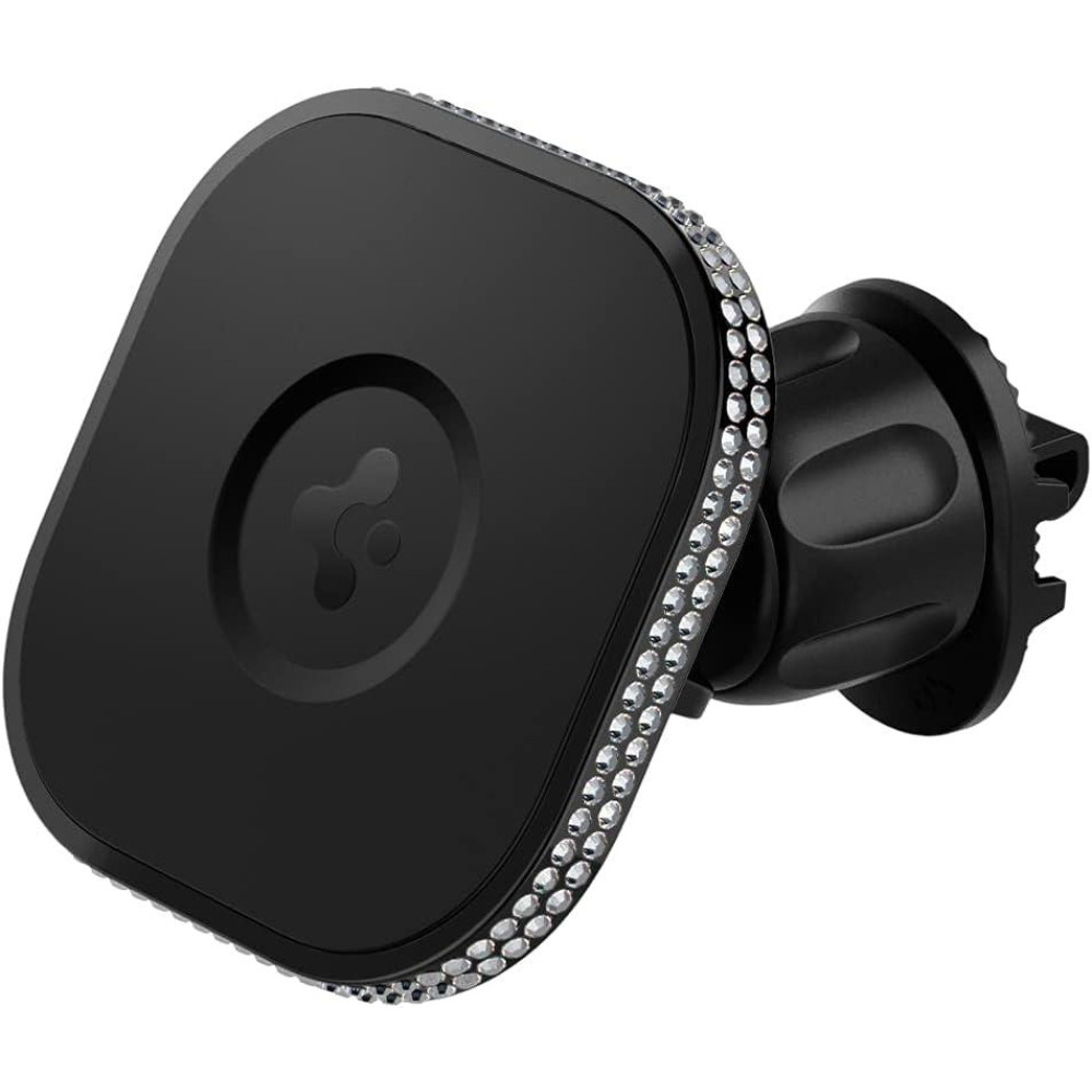 Spigen MagFit Air Vent Araç içi Telefon Tutucu iPhone için MagSafe özellikli OneTap Bling - ACP03808 Teşhir