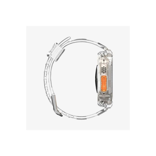 Spigen Apple Watch 49mm (Ultra 2/1) Kılıf & Kordon Kayış Rugged Armor Pro Crystal Clear Outlet