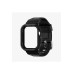 Spigen Apple Watch 45mm (Seri 9/8/7) Kılıf & Kordon Kayış Rugged Armor Pro Black Outlet
