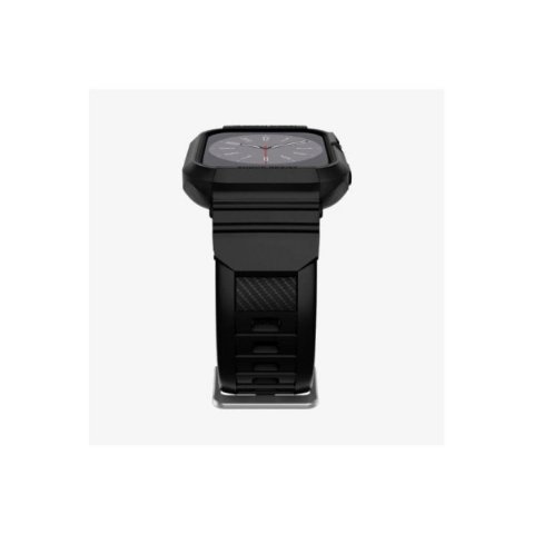 Spigen Apple Watch 41mm (Seri 9/8/7) Kılıf & Kordon Kayış Rugged Armor Pro Black Outlet