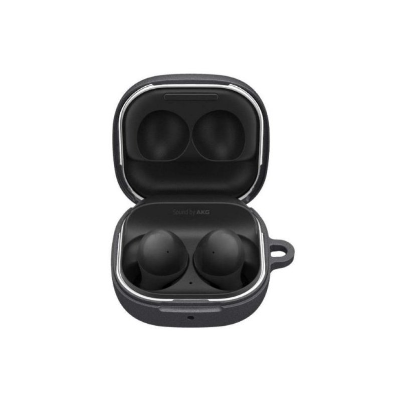 Samsung Galaxy Buds 2 / Galaxy Buds Pro / Galaxy Buds Live Kılıf, Spigen Geo Fit Graphite Gray