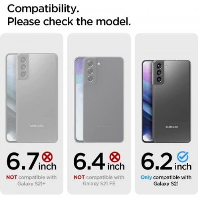 Spigen Samsung Galaxy S21 Kılıf Ultra Hybrid Crystal 