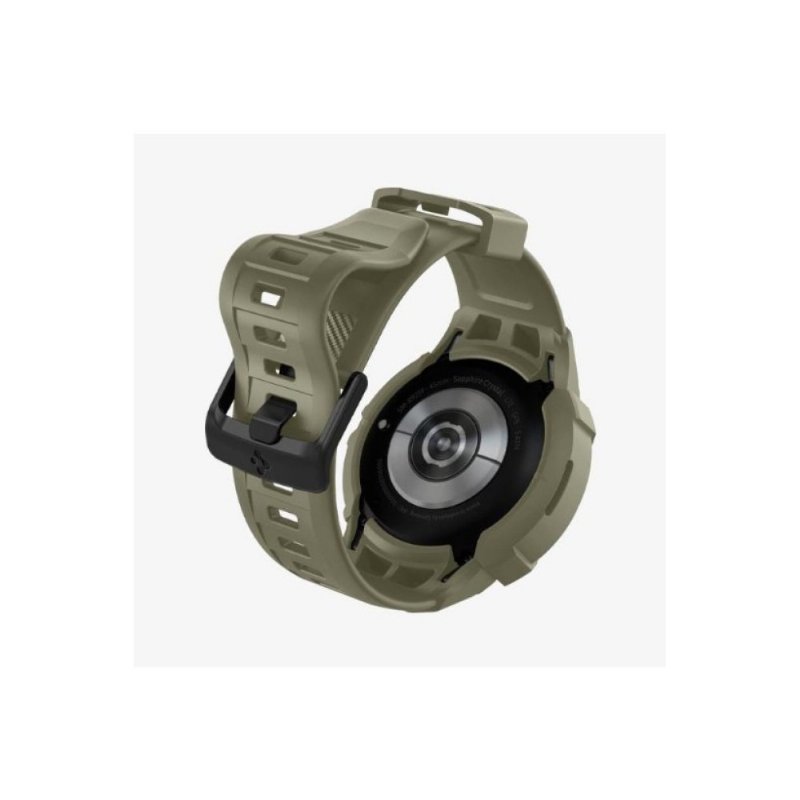 Spigen Galaxy Watch 5 Pro (45mm) Kılıf & Kordon Kayış Rugged Armor Pro Vintage Khaki Outlet