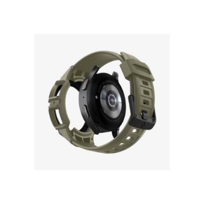Spigen Galaxy Watch 5 Pro (45mm) Kılıf & Kordon Kayış Rugged Armor Pro Vintage Khaki Outlet