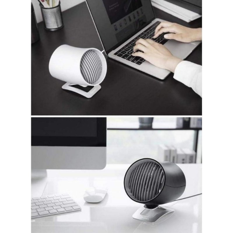 Spigen H911 Beyaz Masaüstü Şarjlı Mini Fan Outlet