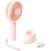 Spigen H900 Pembe Taşınabilir Şarjlı Usb Mini Fan Teşhir