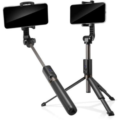 Spigen S540W Tüm Cihazlara Uyumlu Tripod Kumandalı Kablosuz Bluetooth Selfie Çubuğu Teşhir