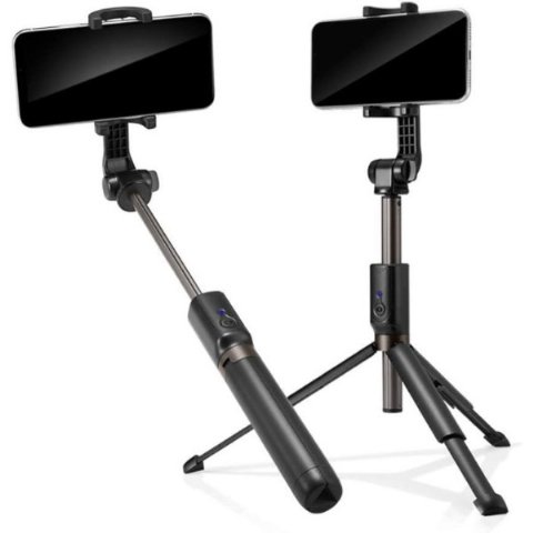 Spigen S540W Tüm Cihazlara Uyumlu Tripod Kumandalı Kablosuz Bluetooth Selfie Çubuğu Teşhir