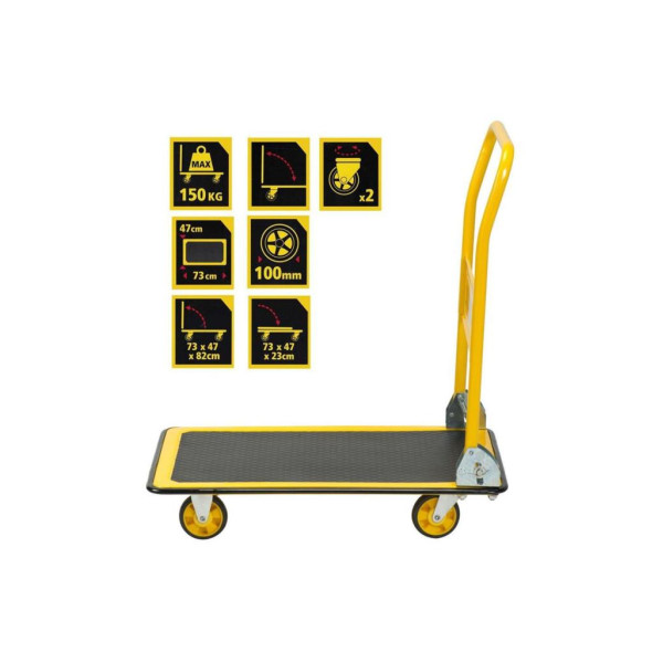 Stanley PC527 150 kg Profesyonel Paket Taşıma Arabası