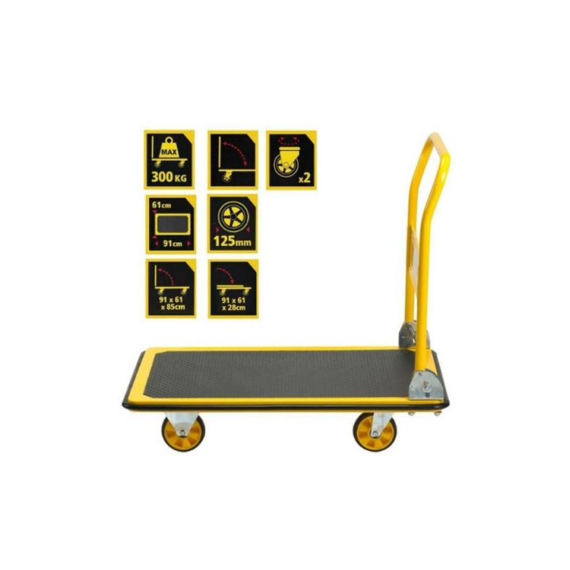 Stanley PC528 300 kg Profesyonel Paket Taşıma Arabası Teşhir