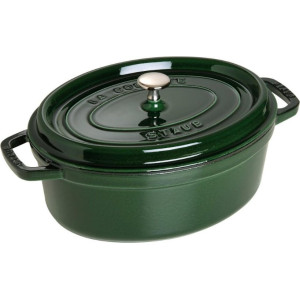 Staub La Cocotte Oval Fesleğen 27 cm Döküm Tencere Outlet