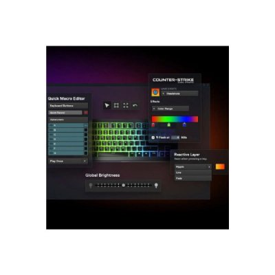 SteelSeries Apex 3 TKL RGB Kablolu Oyuncu Klavyesi Teşhir