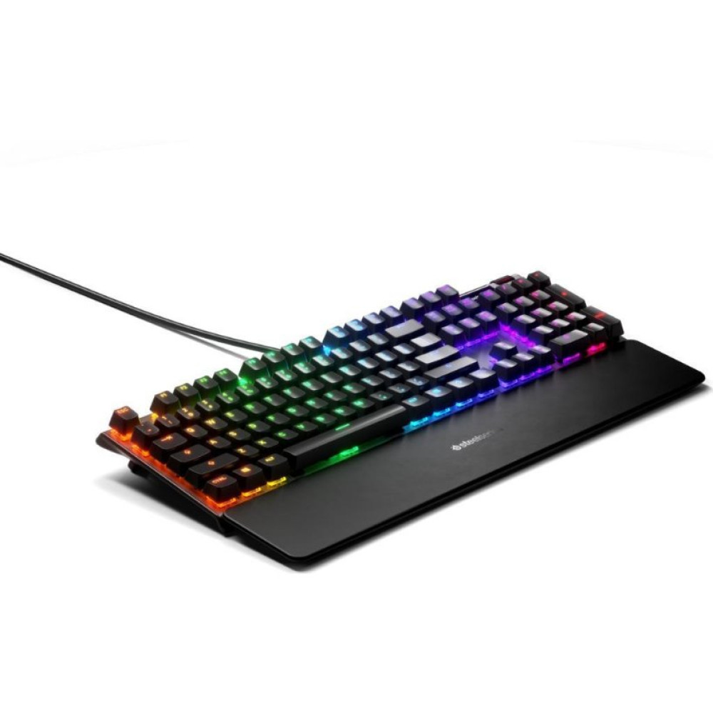 SteelSeries Apex 5 Hibrit RGB Kablolu Blue Switch Kablolu Mekanik Oyuncu Klavye Outlet