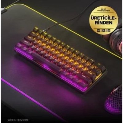 SteelSeries APEX 9 Mini RGB Optik Switch Kablolu Oyuncu Klavyesi