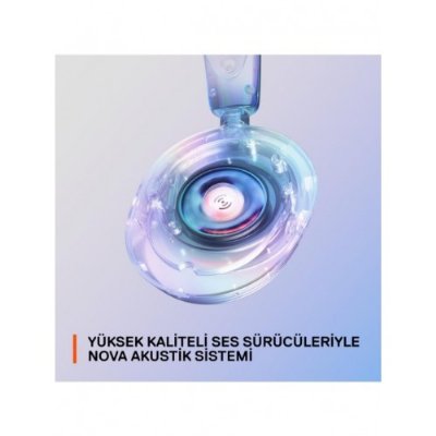 SteelSeries Arctis Nova 1P Beyaz Kablolu Kulak Üstü Oyuncu Kulaklığı - Outlet