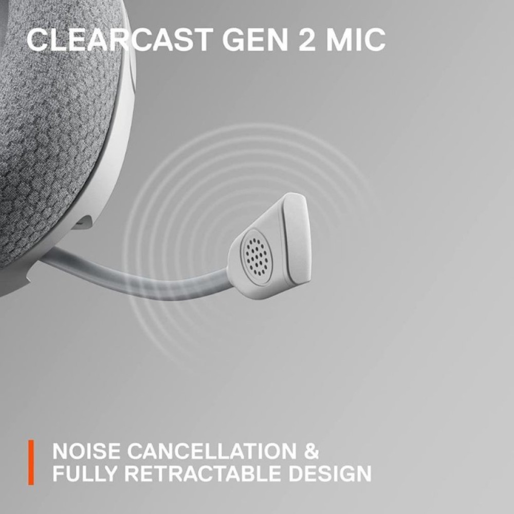SteelSeries Arctis Nova 1P Beyaz Kablolu Kulak Üstü Oyuncu Kulaklığı - TESHİR