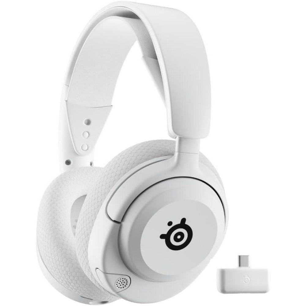 SteelSeries Arctis Nova 5 Beyaz Kablosuz Kulak Üstü Oyuncu Kulaklığı Outlet