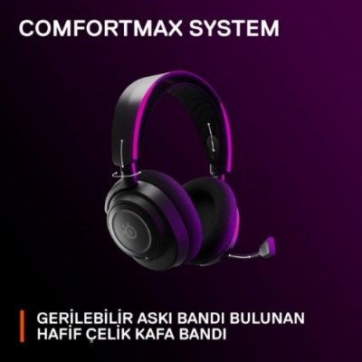 SteelSeries Arctis Nova 7 Wireless Mikrofonlu Kulak Üstü Oyuncu Kulaklığı