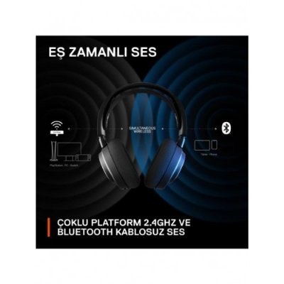 SteelSeries Arctis Nova 7 Wireless Mikrofonlu Kulak Üstü Oyuncu Kulaklığı Teşhir