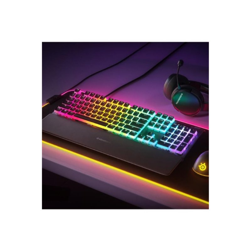 SteelSeries PrismCaps UK Siyah Tuş Takımı