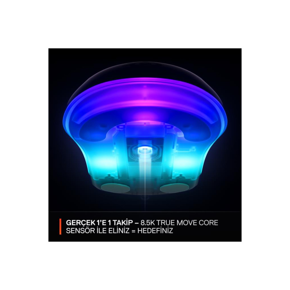 SteelSeries Rival 3 Gen 2 Siyah RGB Optik Kablolu Oyuncu Mouse Teşhir