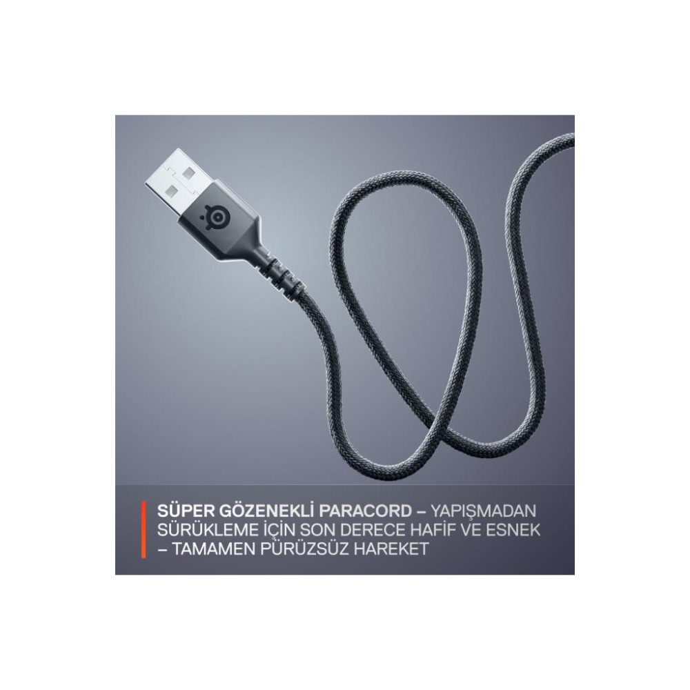 SteelSeries Rival 3 Gen 2 Siyah RGB Optik Kablolu Oyuncu Mouse Teşhir