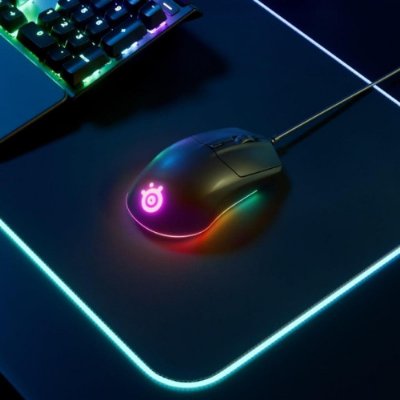 SteelSeries Rival 3 RGB Ergonomik Optik Kablolu Oyuncu Mouse  2 li Paket Teşhir