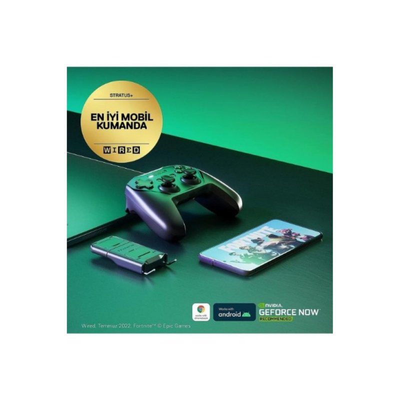 SteelSeries Stratus+ Pc / Android Kablosuz Oyun Kolu Teşhir