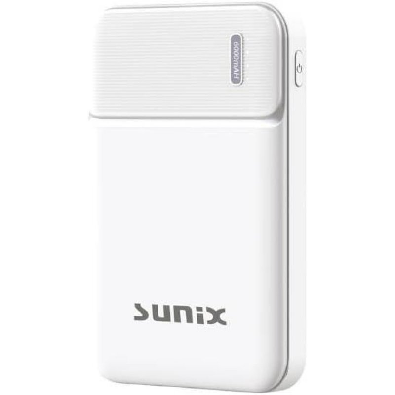 Sunix PB-21 Beyaz 6000 mAh Powerbank Teşhir