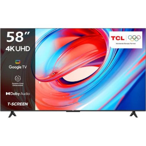 TCL 58V6B 4K Ultra HD 58" 147 Ekran Uydu Alıcılı Google Smart LED TV Teşhir