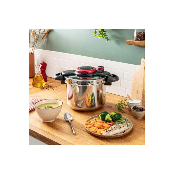 Tefal Clipso Minut Easy 6 lt Düdüklü Tencere Teşhir