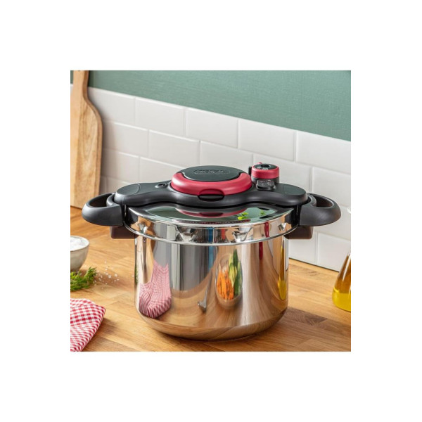 Tefal Clipso Minut Easy 6 lt Düdüklü Tencere Teşhir