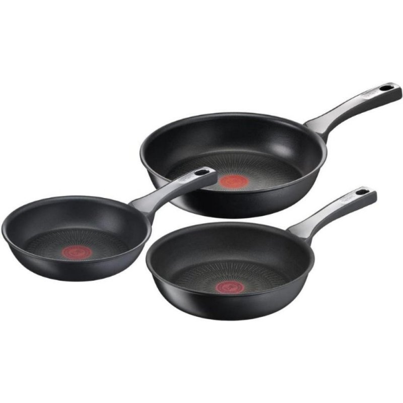 Tefal Titanyum 6X Unlimited One İndüksiyon Tabanlı 20-24-28 cm 3'lü Tava Seti