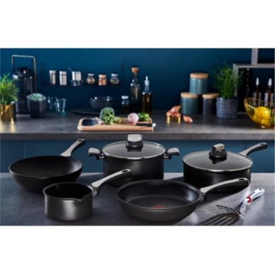 Tefal Titanyum 6X Unlimited One İndüksiyon Tabanlı 20-24-28 cm 3'lü Tava Seti