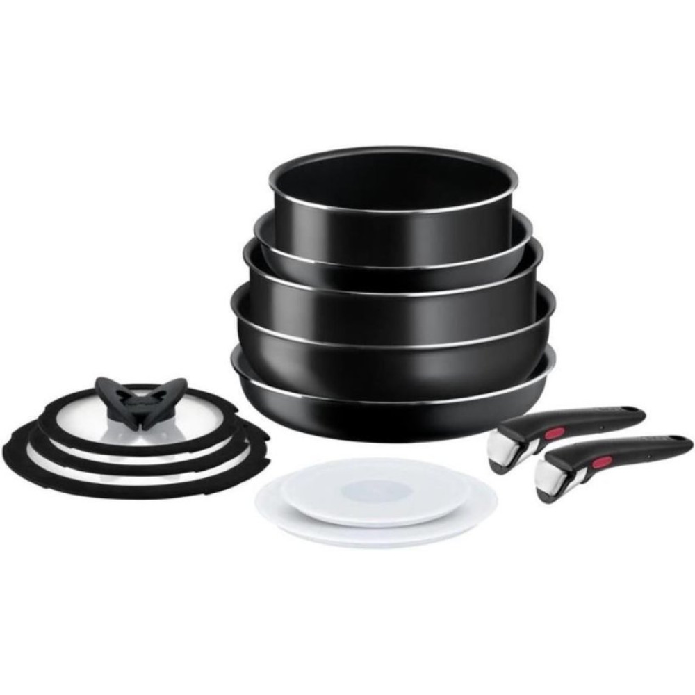 Tefal Ingenio SimpleCook 1X 12 Parça Büyük Titanyum Tava Tencere Seti Outlet 