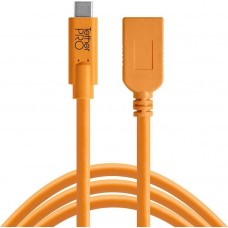 Tether Tools TetherPro USB-C to USB-A Female 4.6 m Bağl...