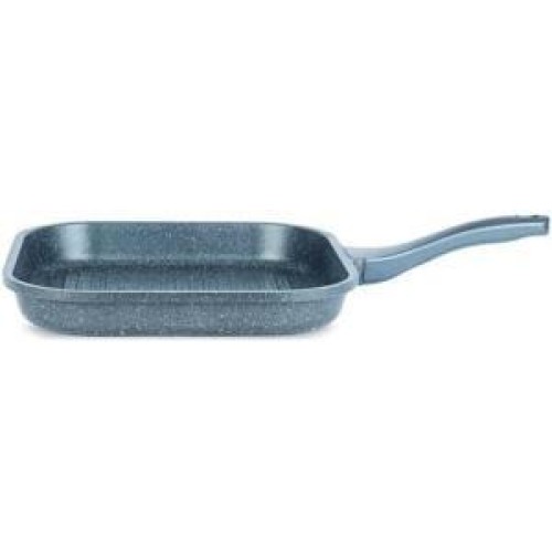 Thermoad Döküm 28 cm Kare Izgara Tava-Gri